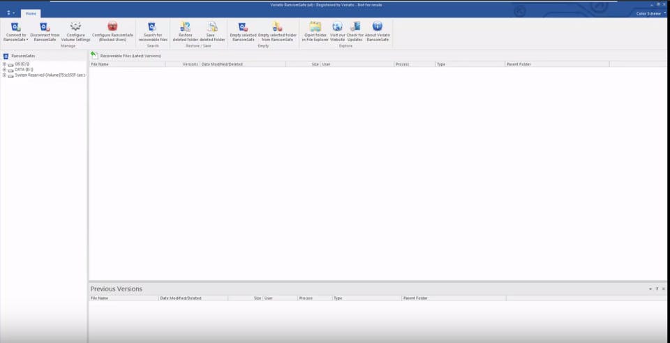 Veriato RansomSafe Screenshot 1