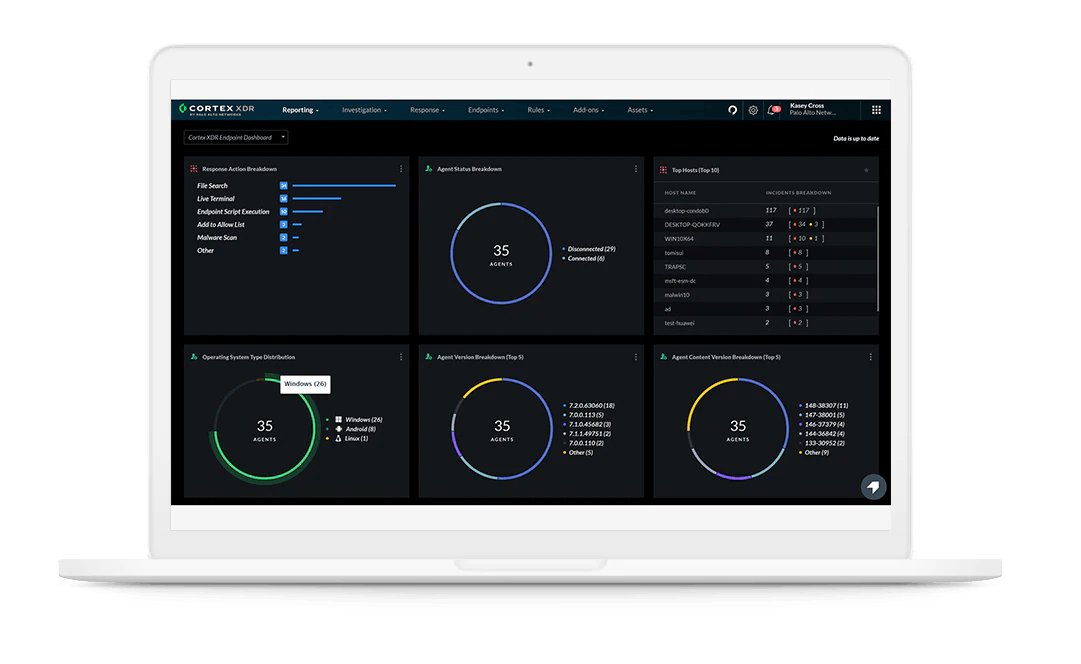 Cortex XDR Screenshot 1