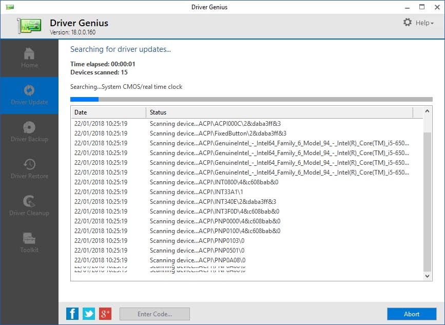 Driver Genius 18 Professional Screenshot 2