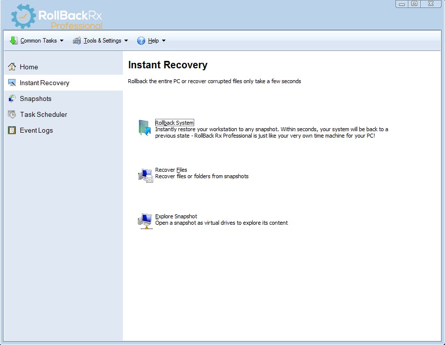 RollBack Rx Professional Screenshot 4