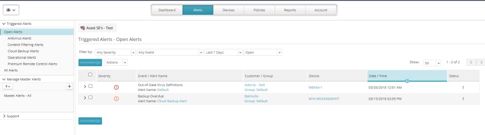 Avast Business CloudCare Screenshot 4