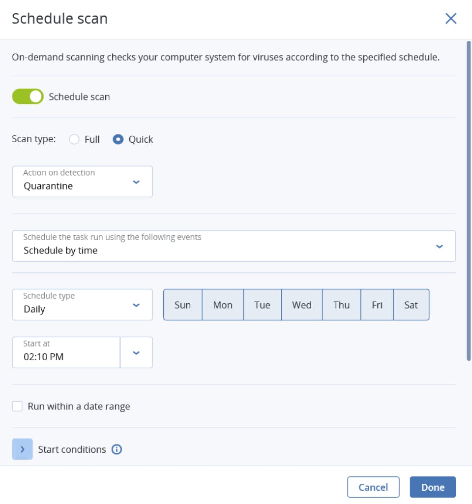 Acronis Cyber Protect Screenshot 3