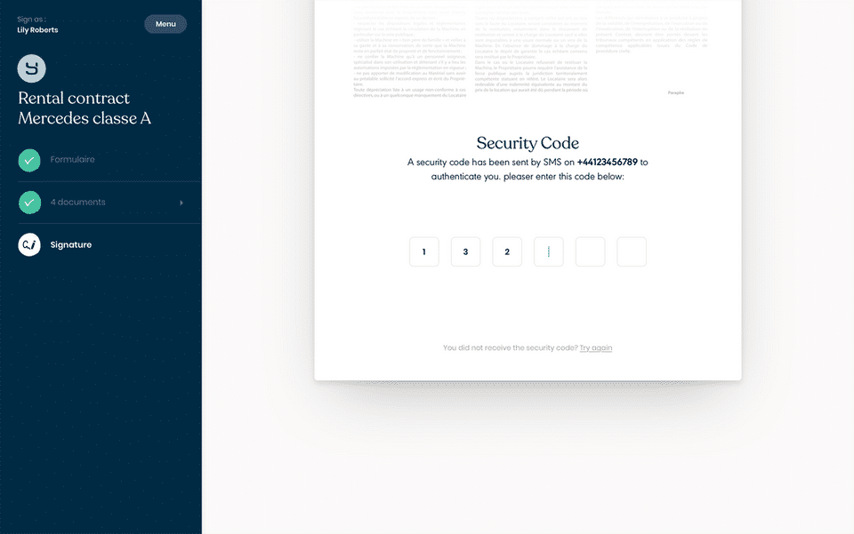 Yousign Screenshot 2