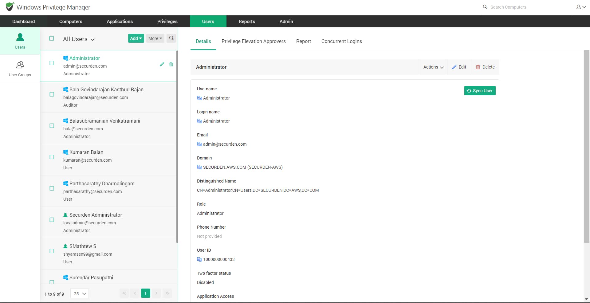 Windows Privilege Manager Screenshot 4