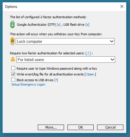 Rohos Logon Key Screenshot 5