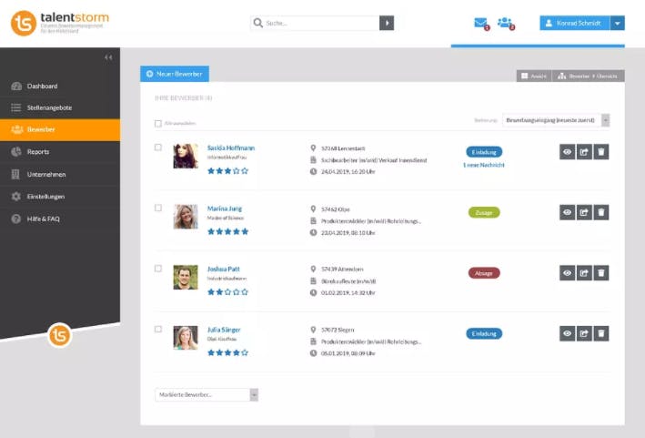 talentstorm Screenshot 2