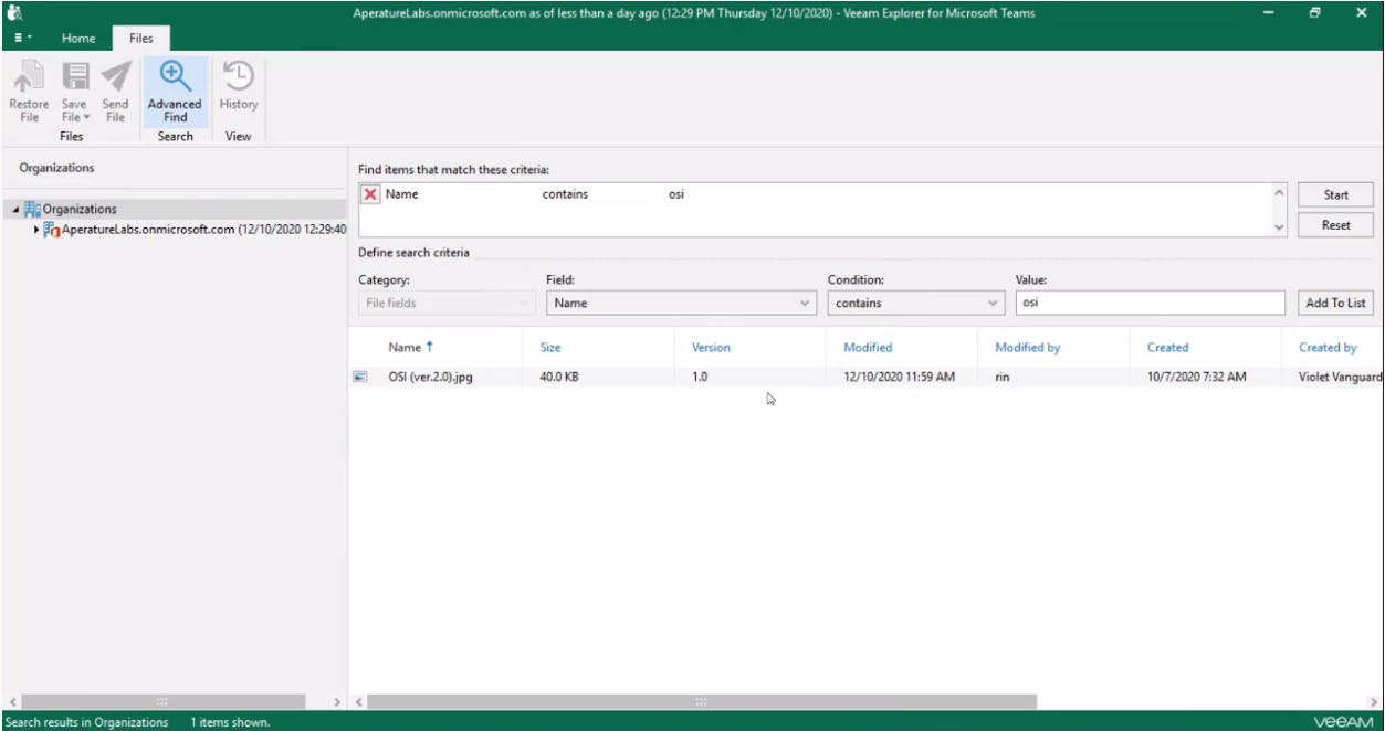 Veeam Backup for Microsoft Office 365 Screenshot 3