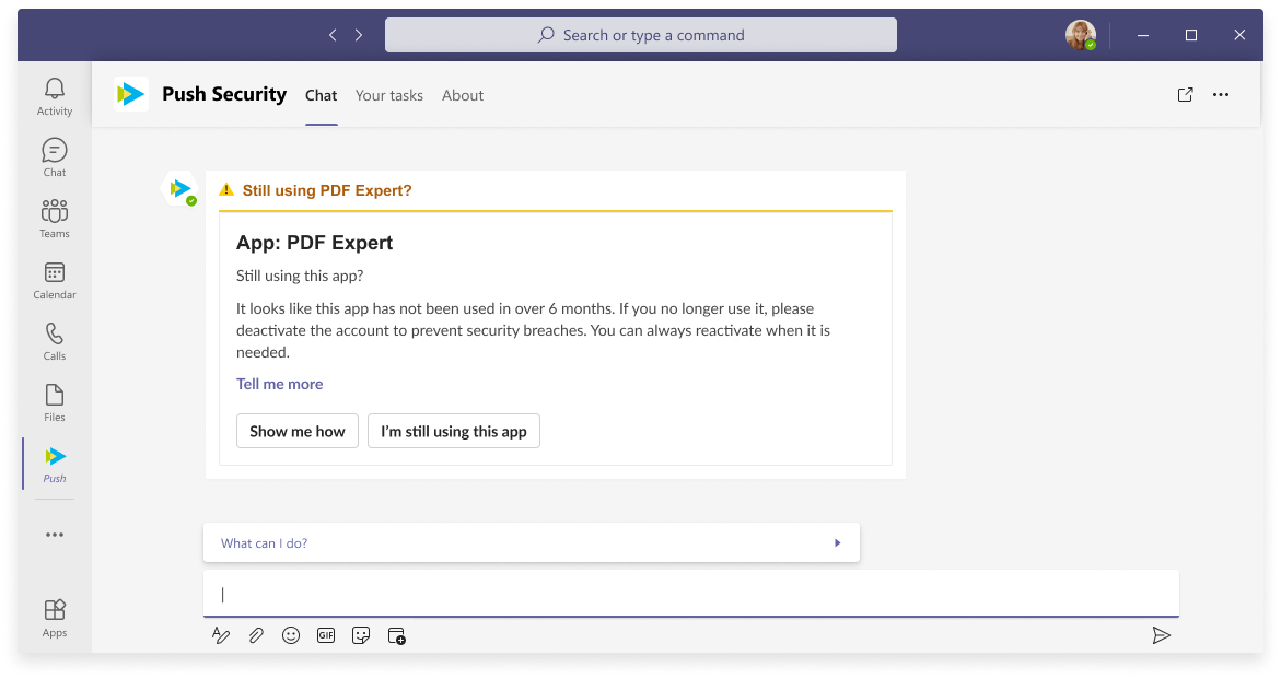 Push Security Screenshot 5