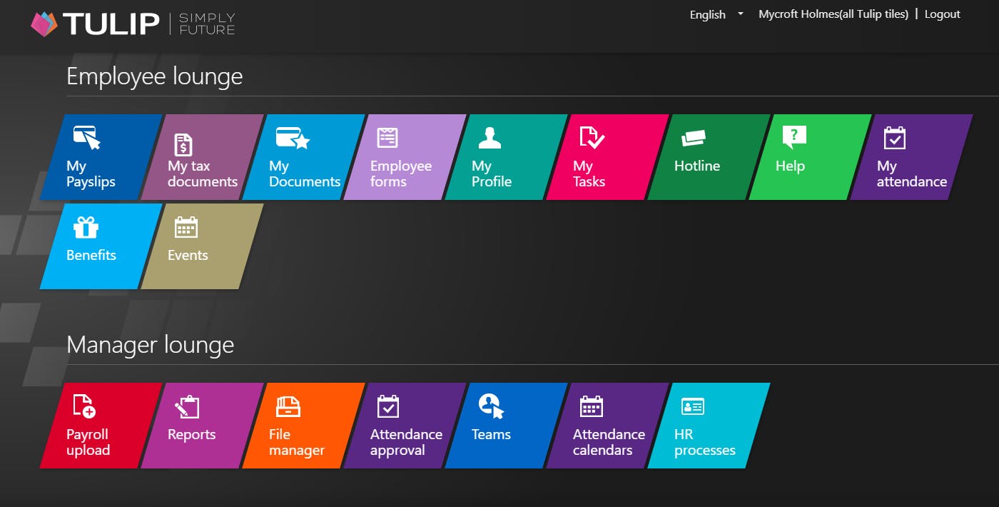 TULIP platform Screenshot 1