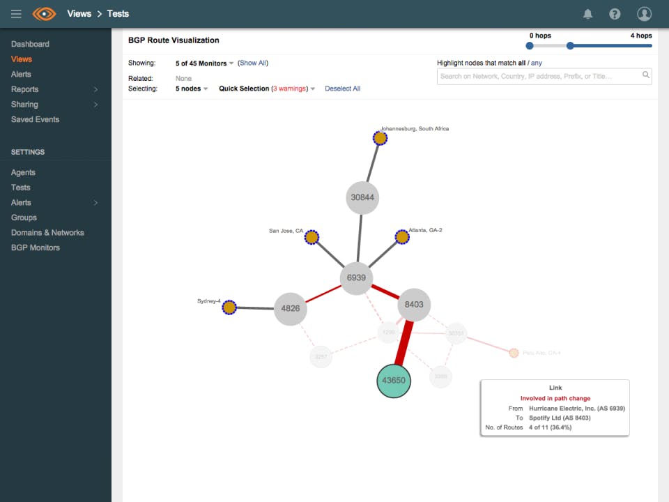 ThousandEyes Screenshot 1