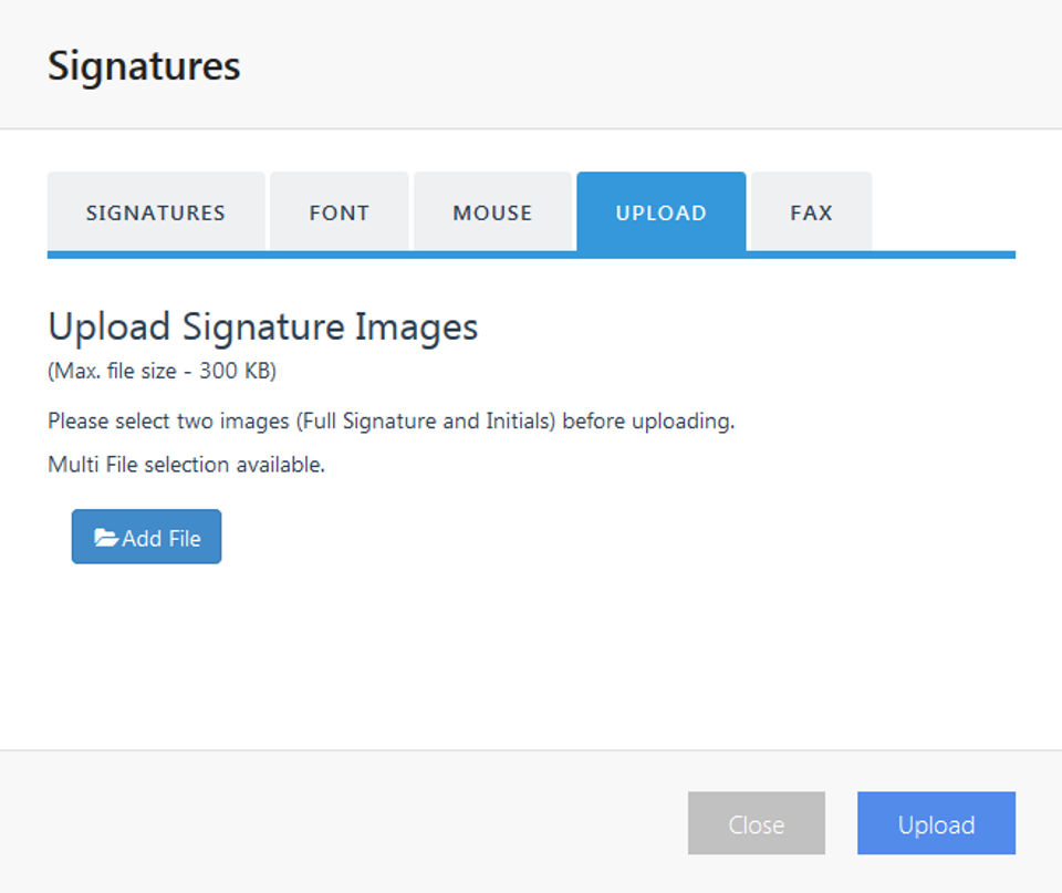 Secured Signing Screenshot 2