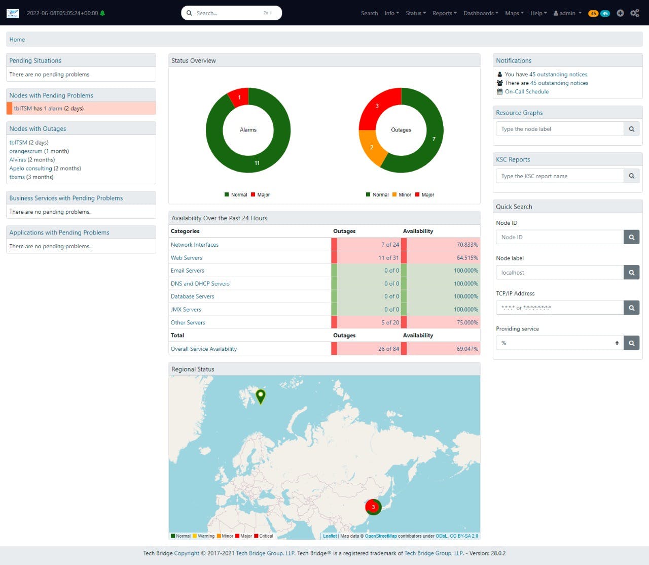 tbXMS Screenshot 1