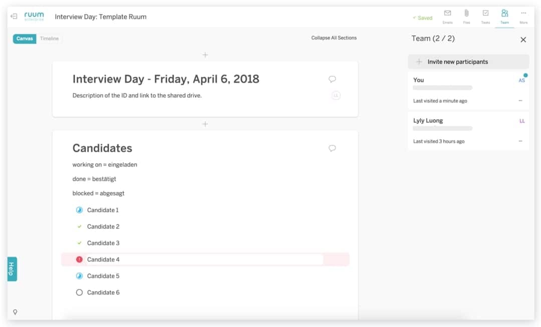 SAP Ruum Screenshot 1
