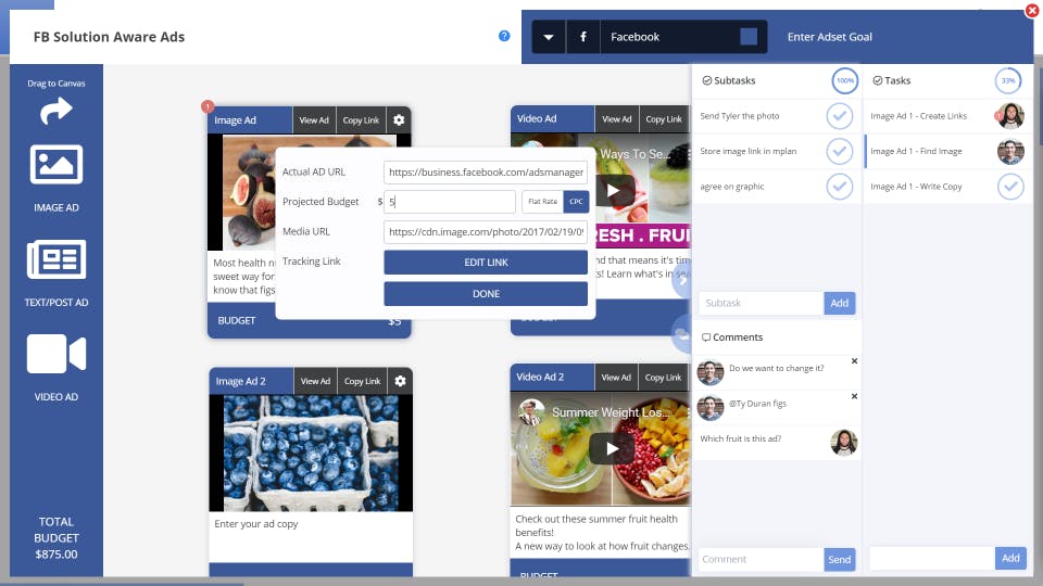 MarketPlan.io Screenshot 5