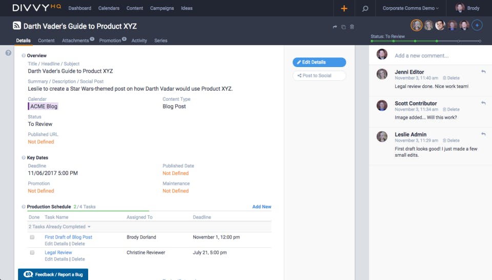 DivvyHQ Screenshot 3