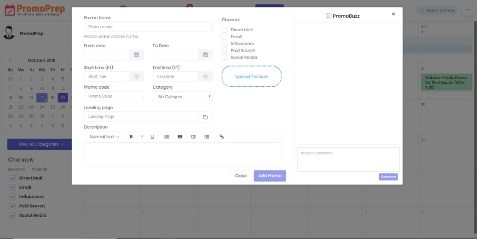 PromoPrep Screenshot 3