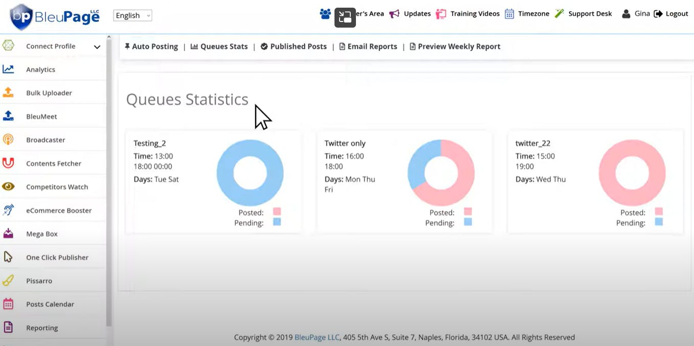 BleuPage Screenshot 3