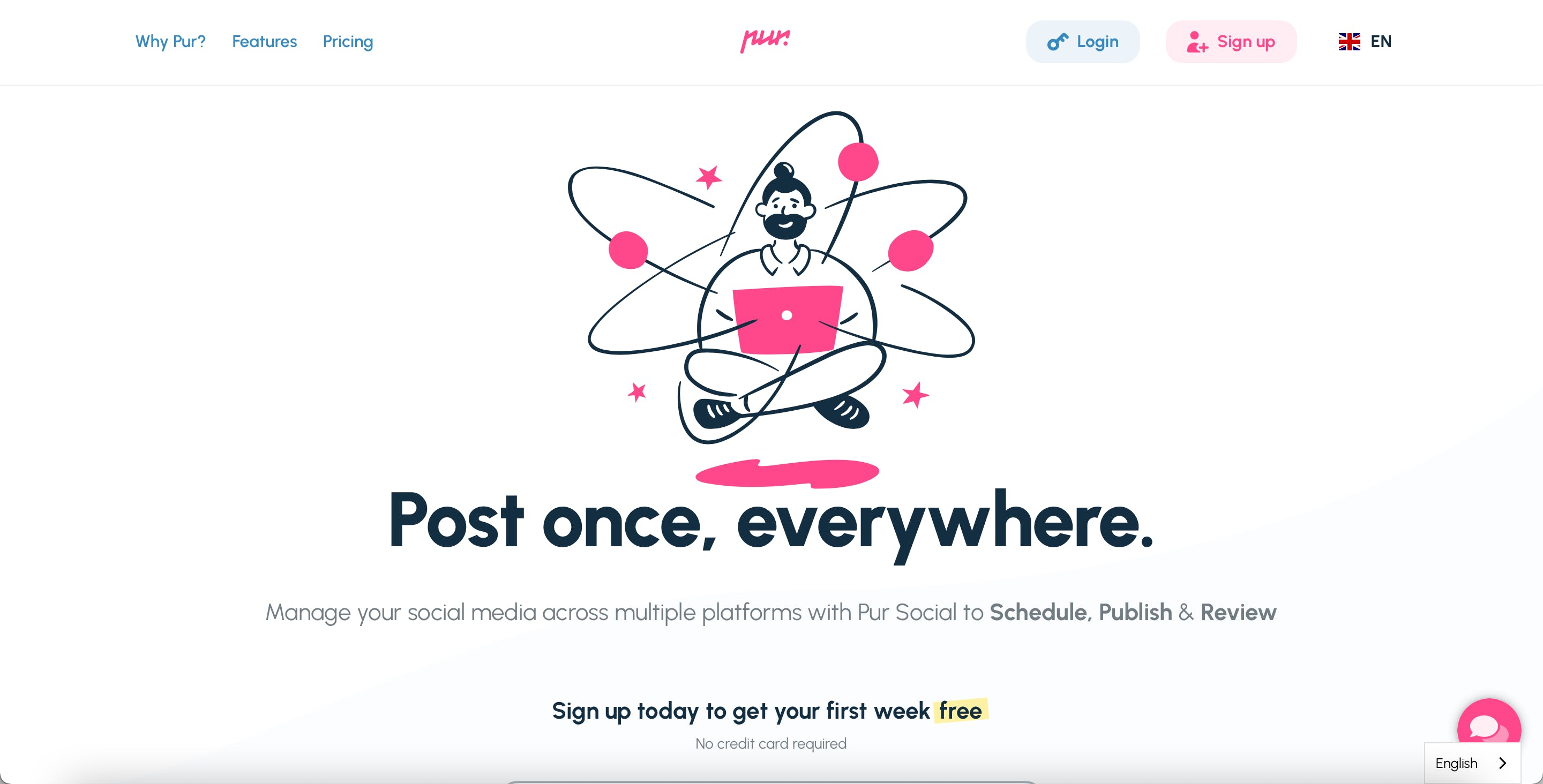 Pur Social Screenshot 1