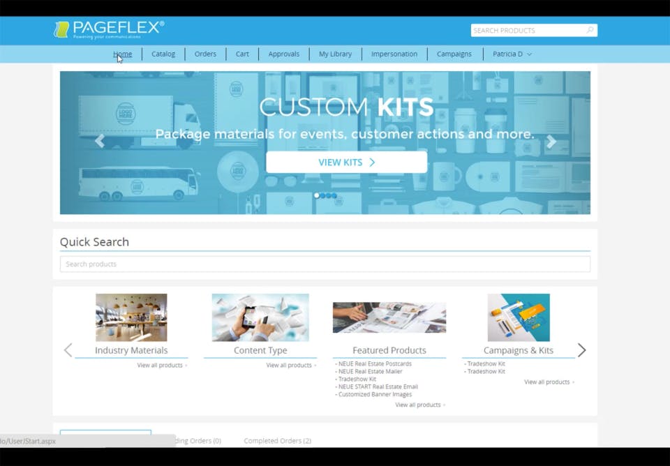 Pageflex Screenshot 1