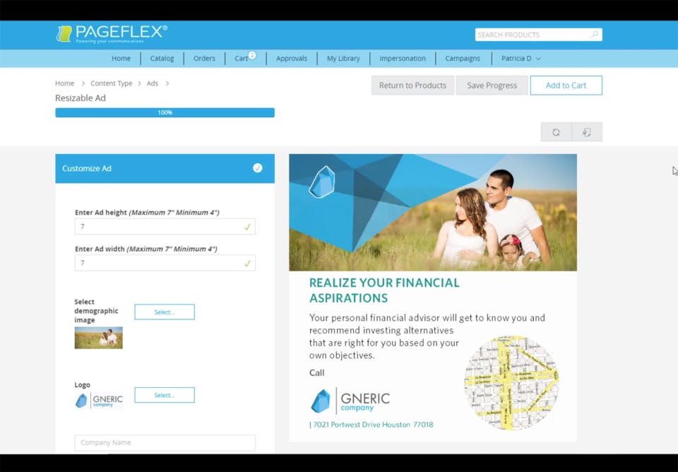 Pageflex Screenshot 5