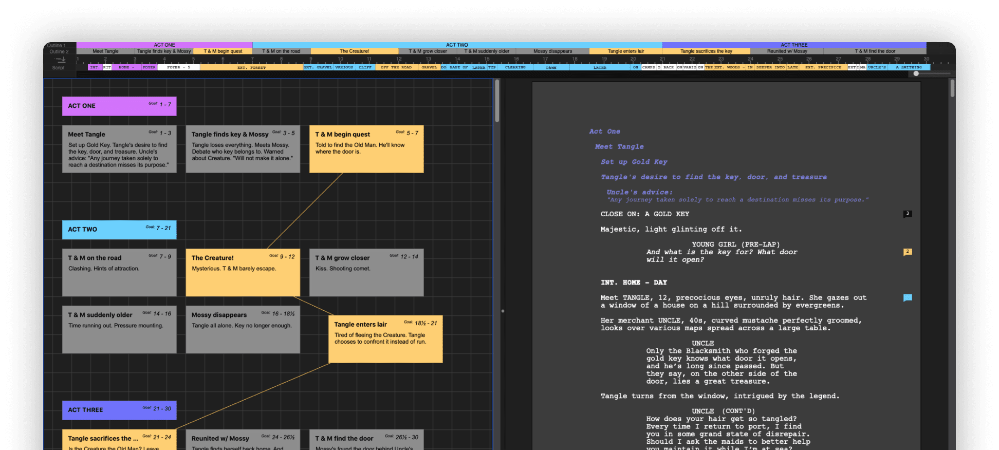 Final Draft Screenshot 2