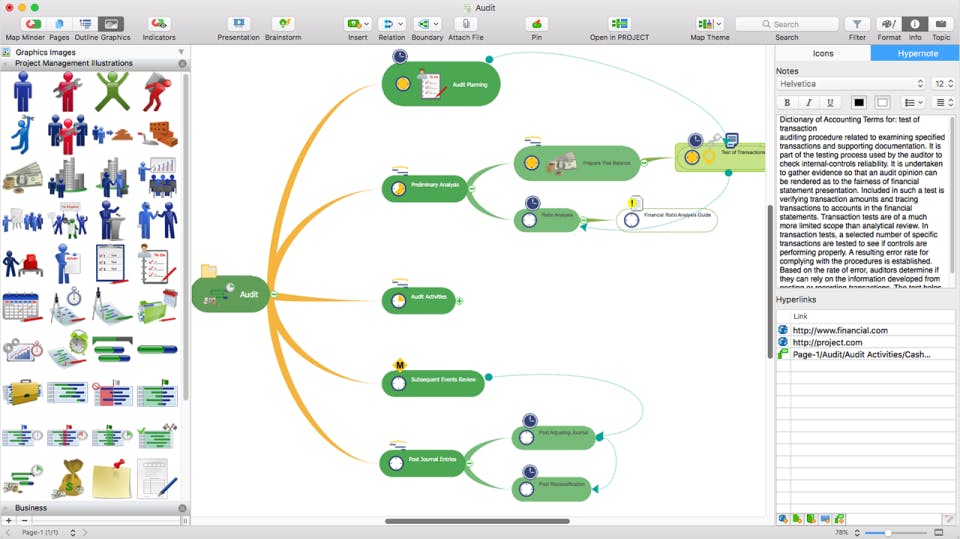 ConceptDraw MINDMAP Screenshot 4