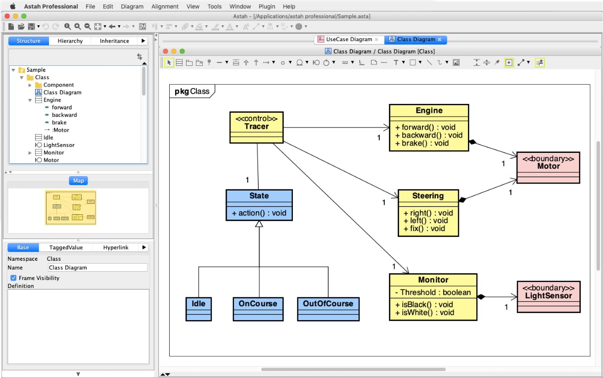 Astah UML Screenshot 1