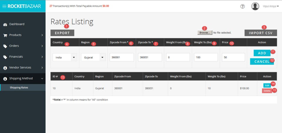 Rocket Bazaar Marketplace Screenshot 2