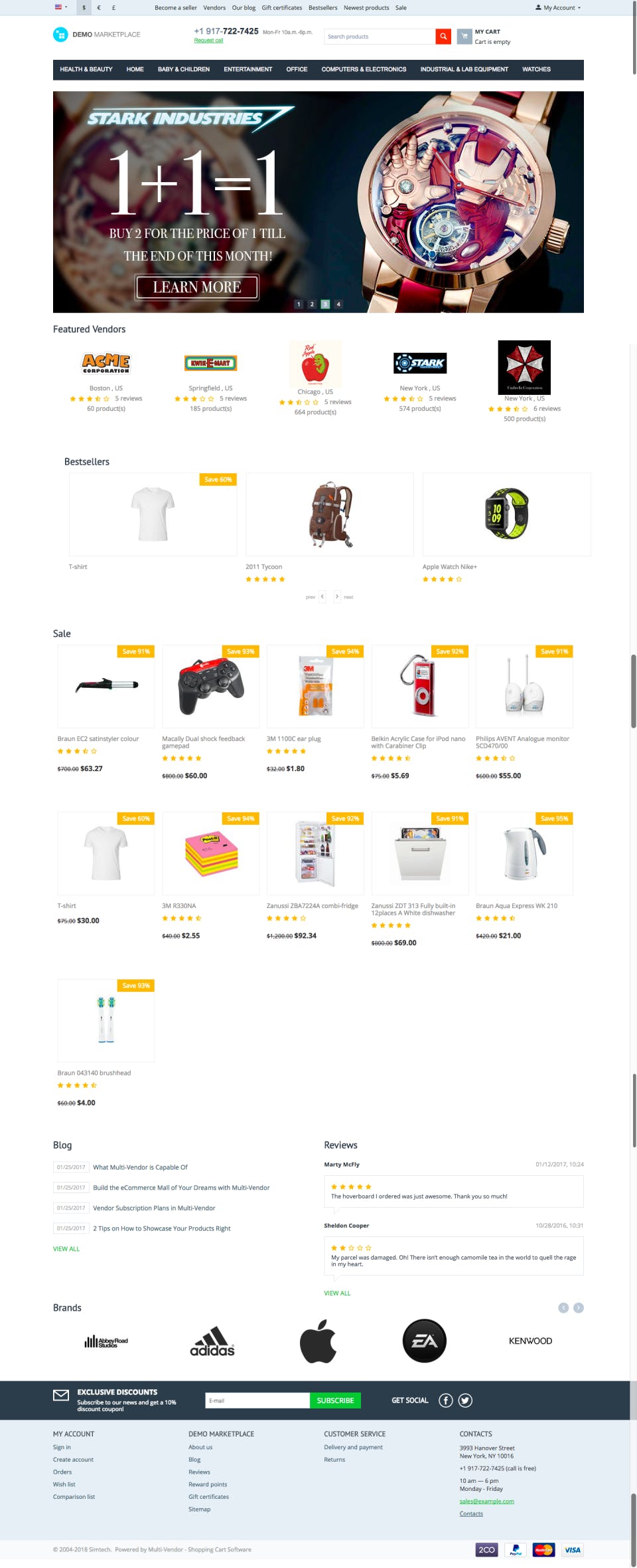 CS-Cart Multi-Vendor Screenshot 1