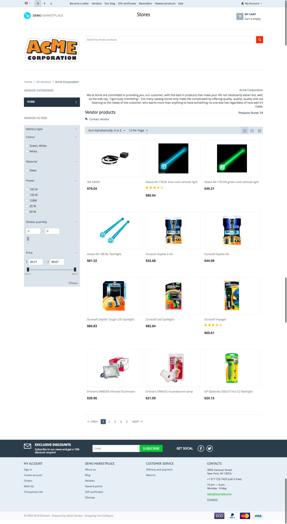 CS-Cart Multi-Vendor Screenshot 2