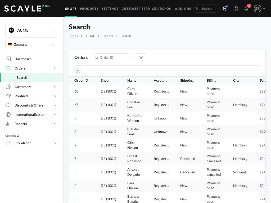 Scayle Screenshot 2