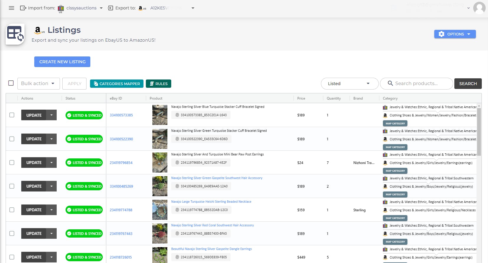 ExportYourStore Screenshot 1