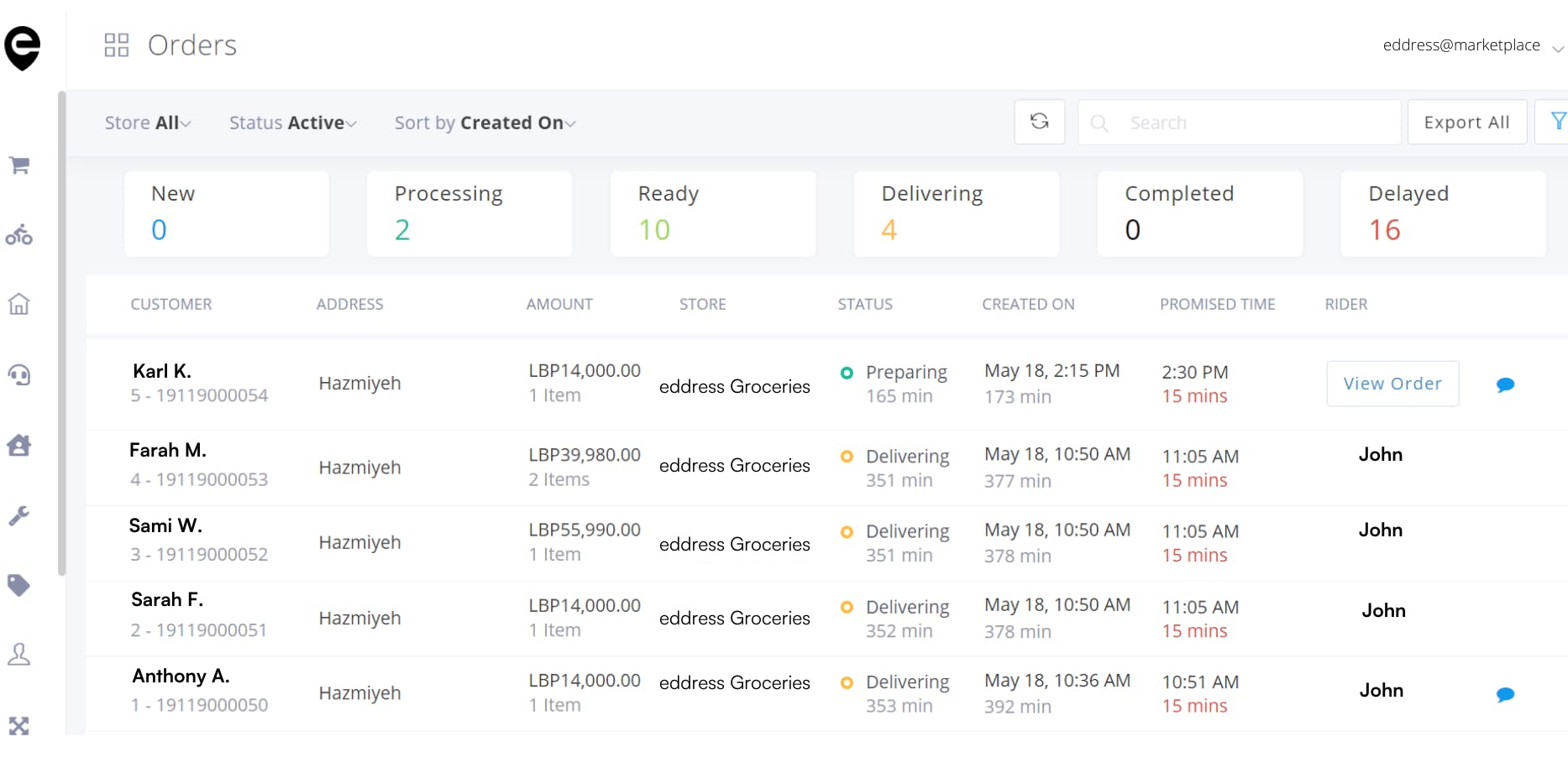 Eddress White-Labeled Marketplace Screenshot 1