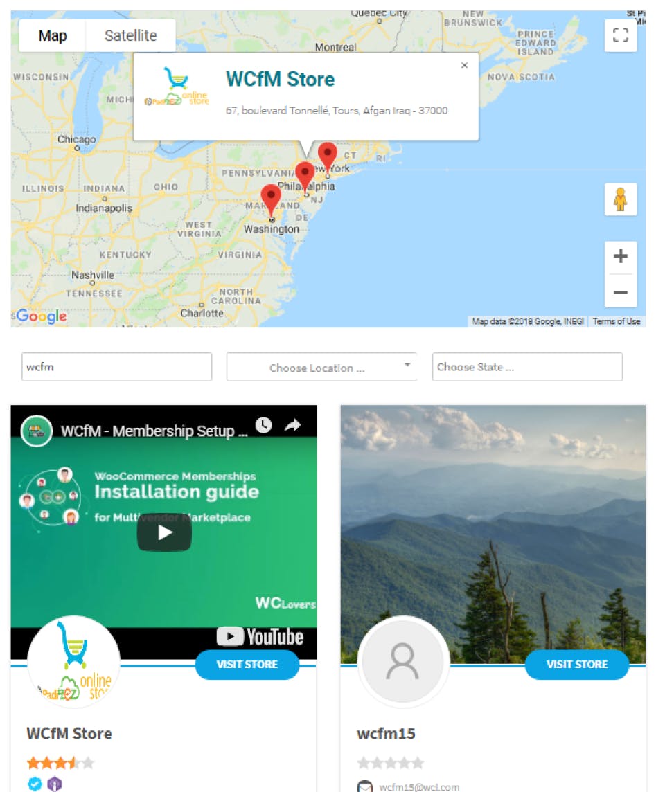 WCFM Marketplace Screenshot 2