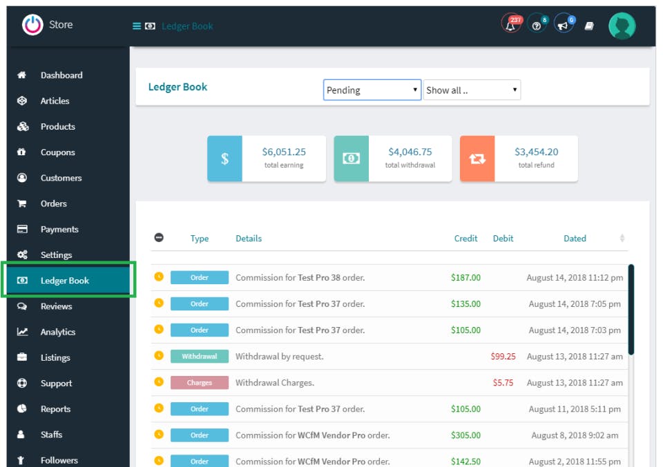WCFM Marketplace Screenshot 3