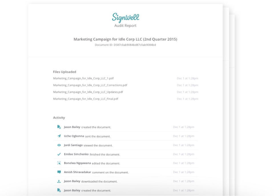 SignWell Screenshot 3