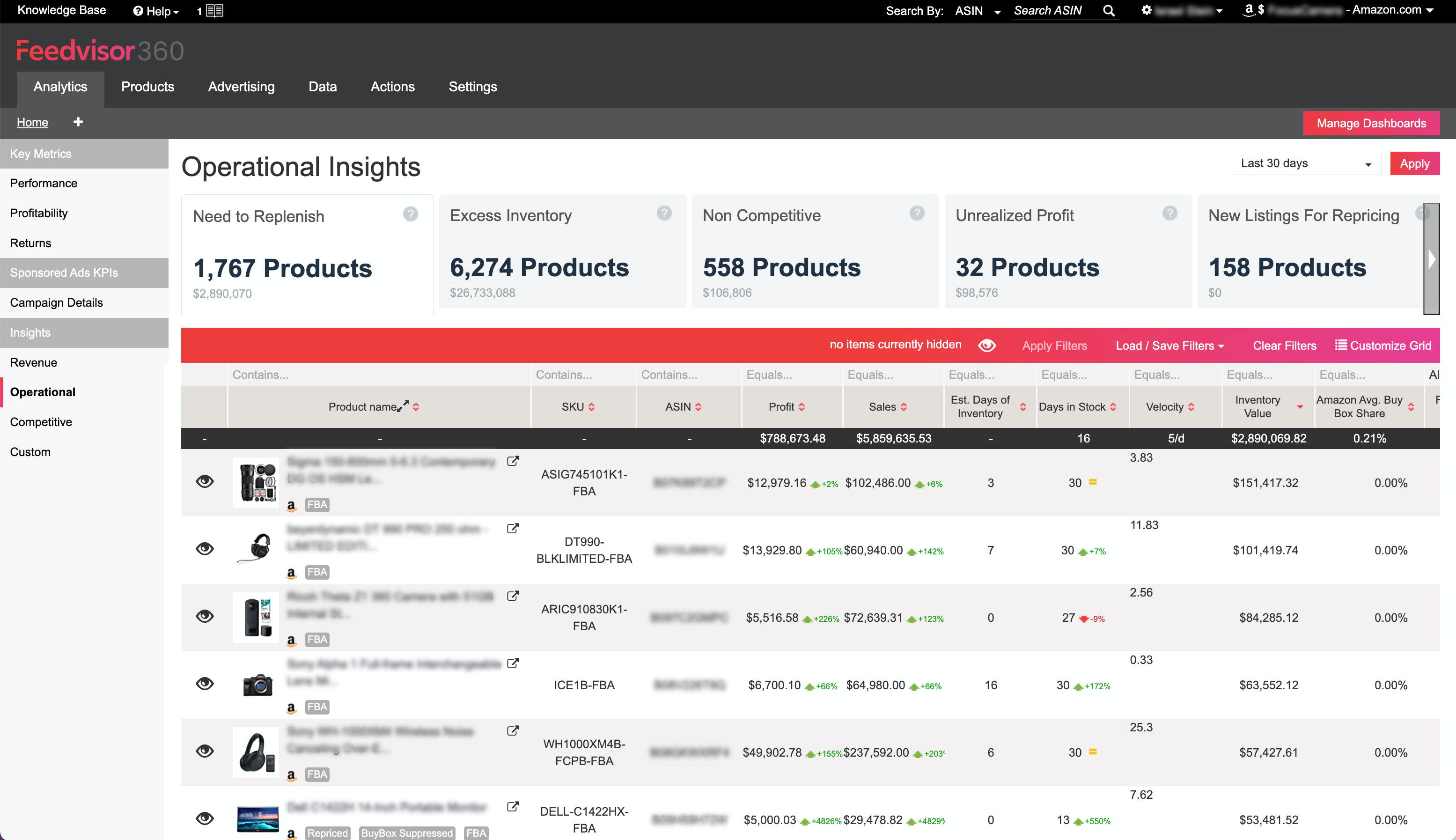 Feedvisor Screenshot 4
