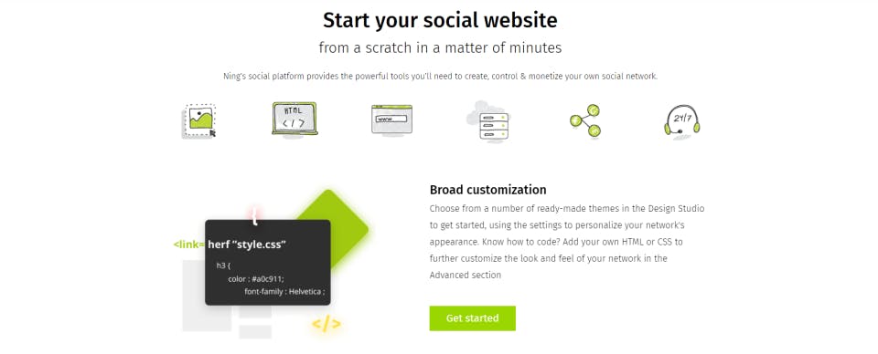 Ning for Businesses Screenshot 2