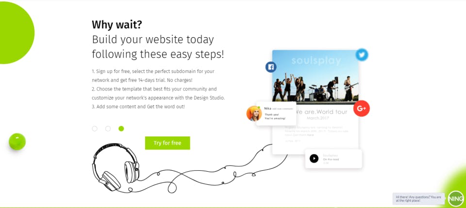 Ning for Businesses Screenshot 3