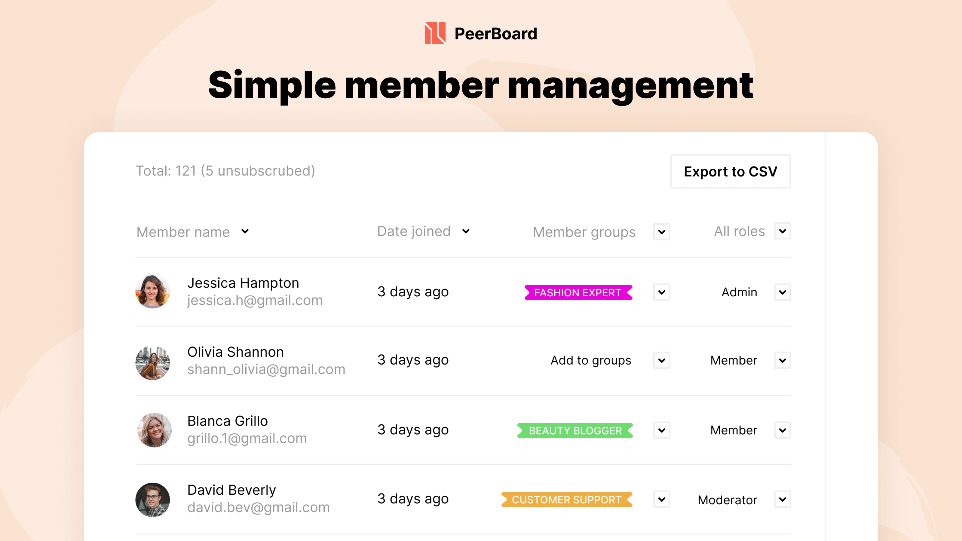 PeerBoard Screenshot 3