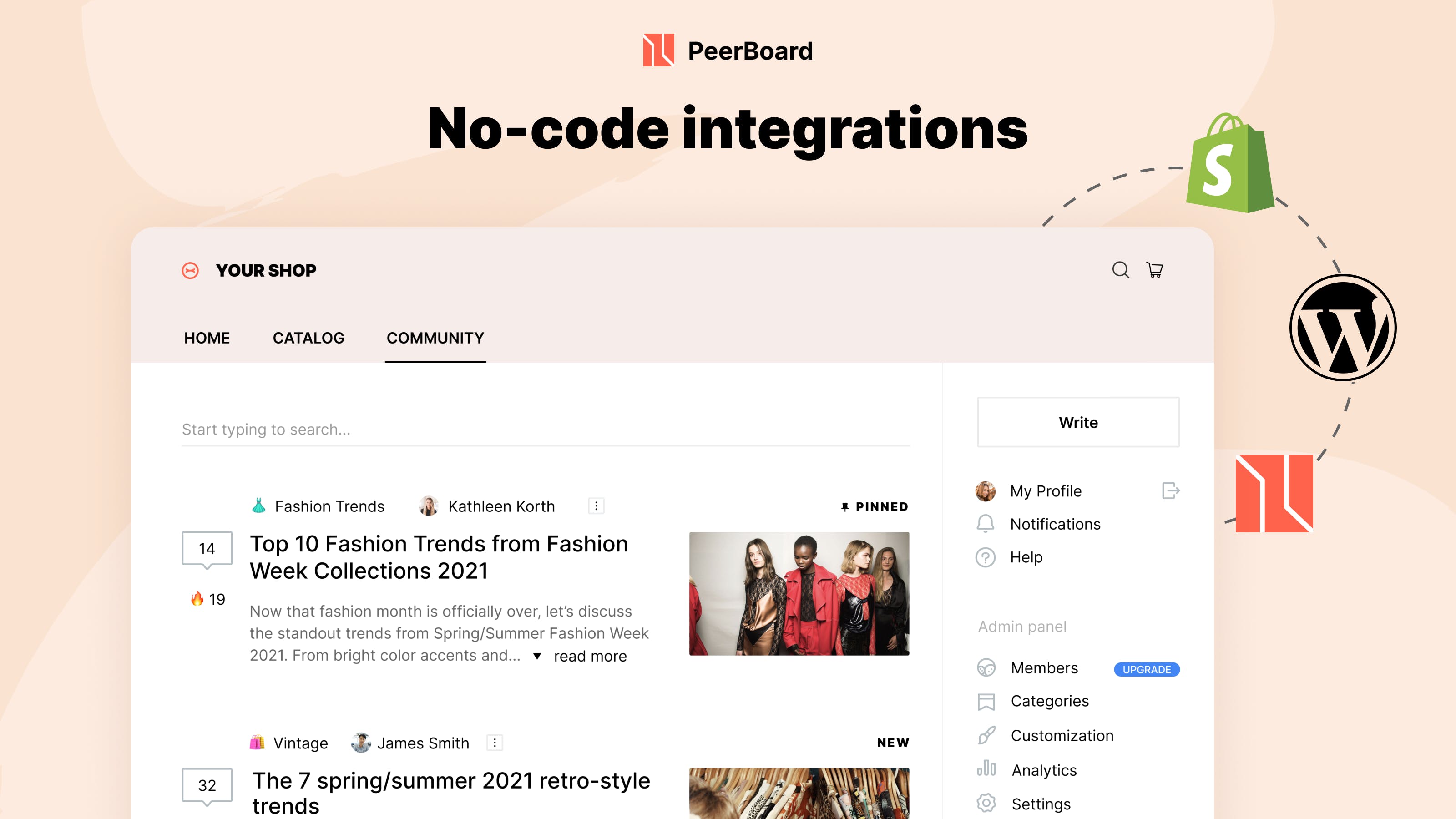 PeerBoard Screenshot 4