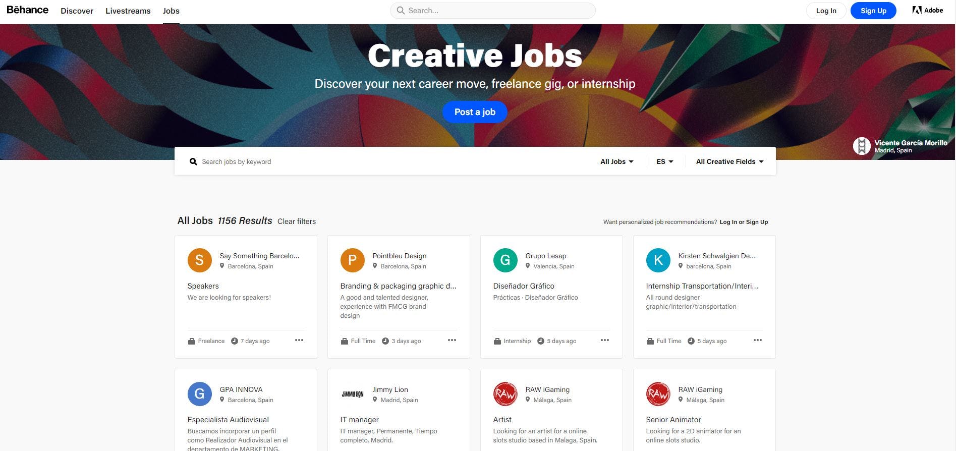 Behance Screenshot 3