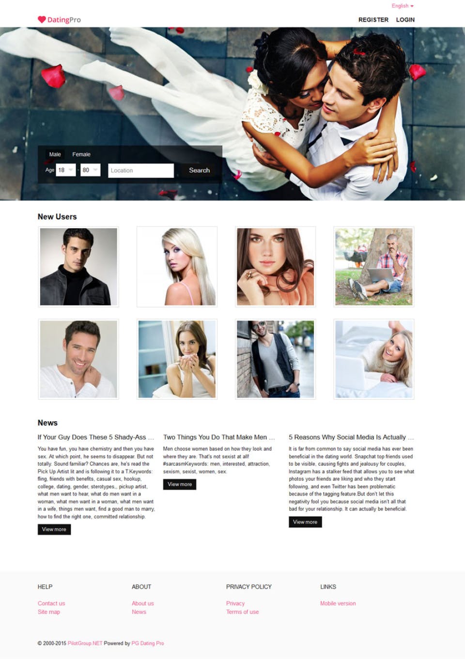 PG Dating Pro Screenshot 4