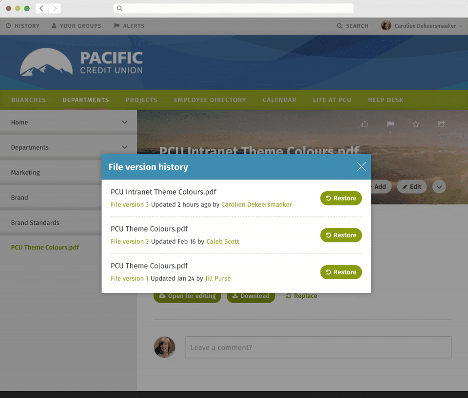 ThoughtFarmer Screenshot 4