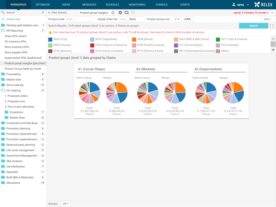 RELEX Screenshot 3