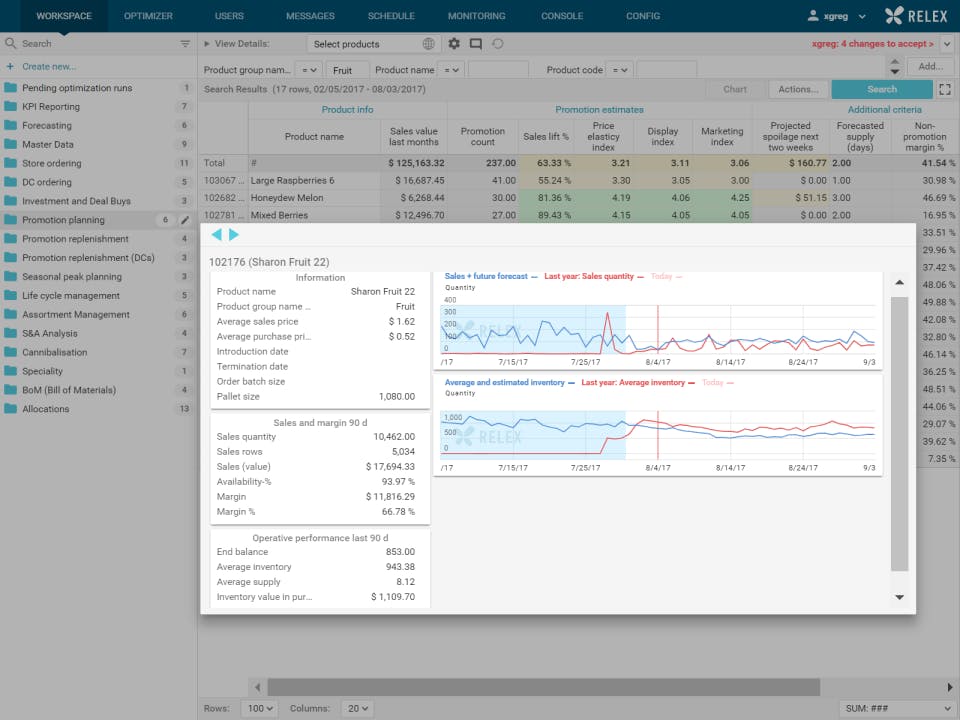 RELEX Screenshot 4