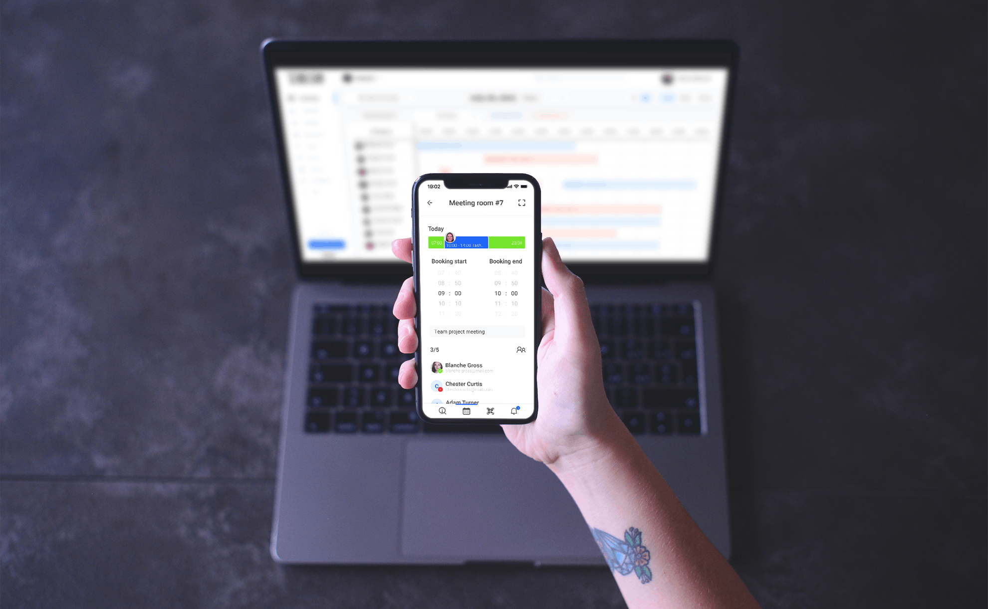 TableAir Space Management Screenshot 2