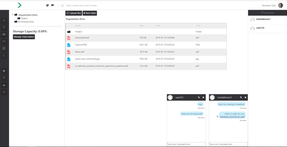 Engynn Intranet Screenshot 2
