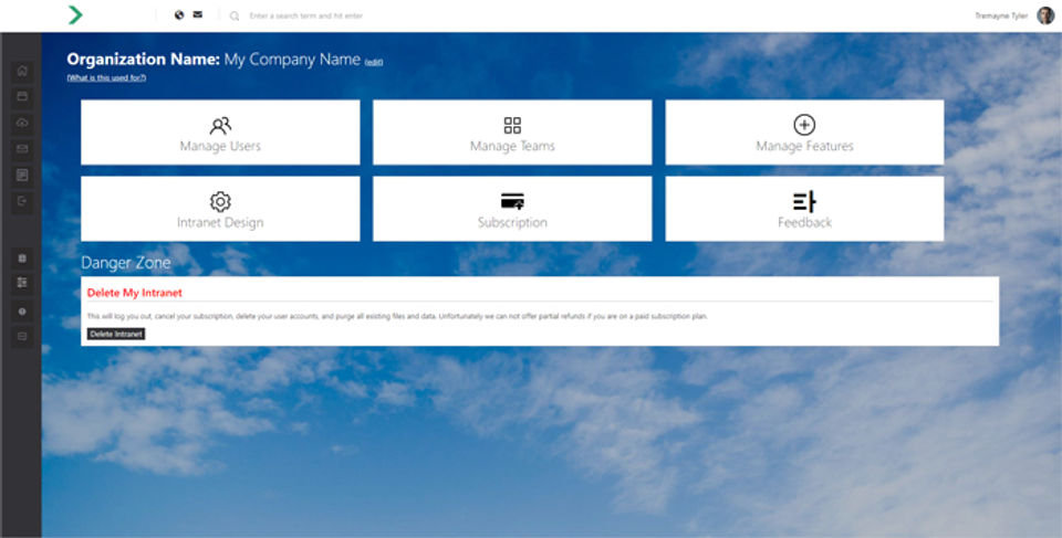 Engynn Intranet Screenshot 4
