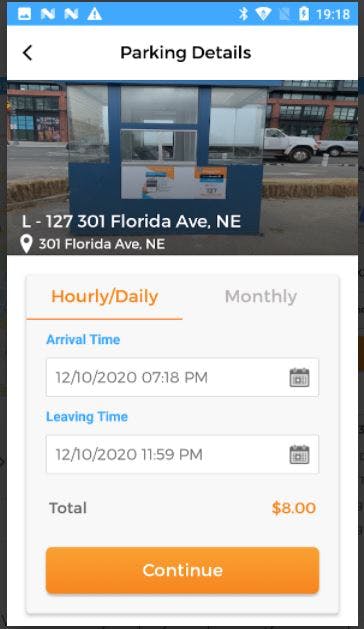 iParkSimple Screenshot 1
